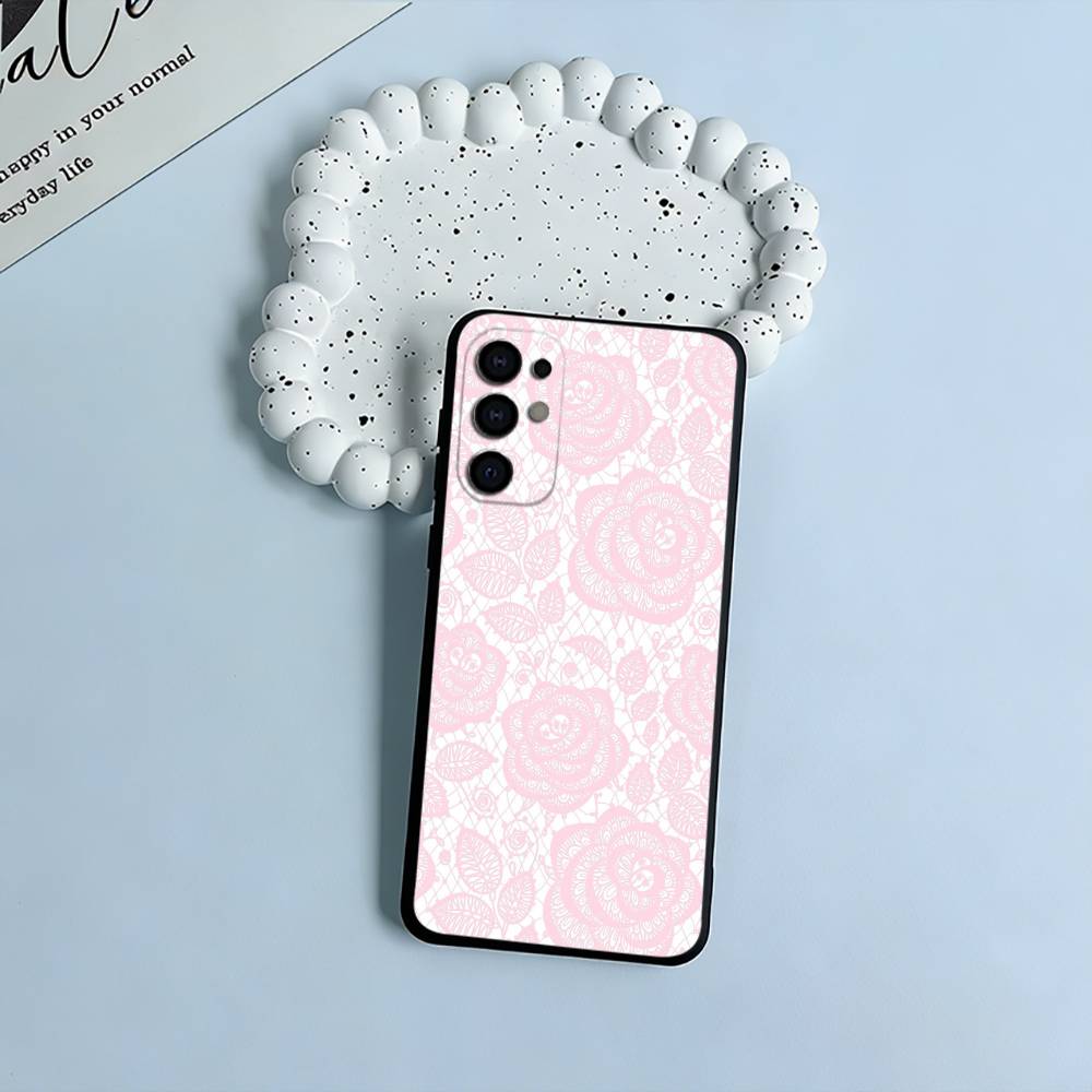 Чехол для телефона с принтом L-Lace для Samsung S25, S24, S21, S22, S23, S30, Ultra, S20, Plus, Fe, Lite, Черный Мягкий Силикон