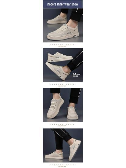 Мужские летние слипоны из мягкой кожи 2025: Дышащая и повседневная