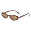 Small Oval Women's Sunglasses Fashion Leopard Brown Hot Sun Glasses Female Retro Colorful Shade Eyeglass