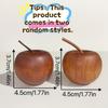 1Pcs Of Wooden Apple Shaped Essential Oil Diffuser Fragrance Diffuser Suitable For Home Bathroom Room Car Decoration Accessories