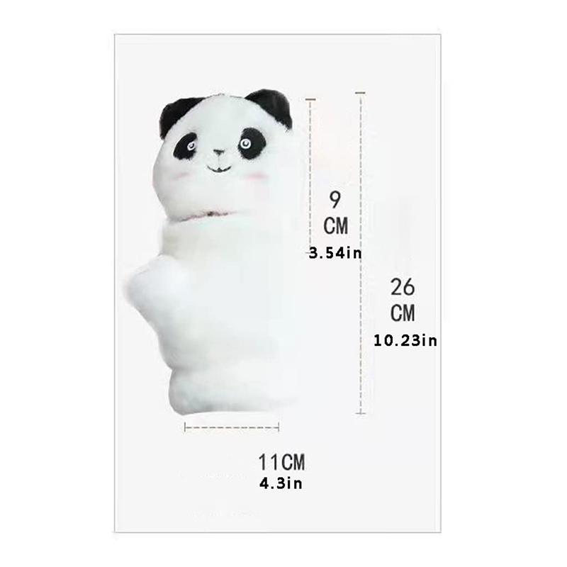 Cute Winter Warm Half Finger Gloves Dual-purpose Thickened Touchscreen Gloves for Women Girls