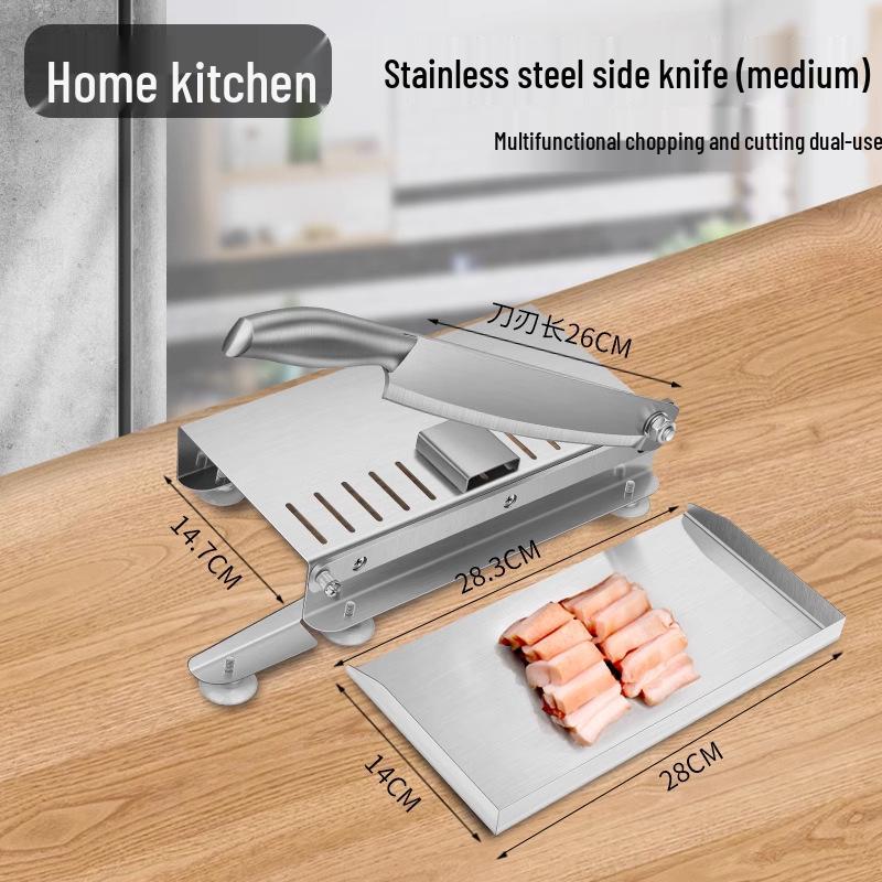 Гильотинный костерез: Бытовое и коммерческое использование для рубки костей, маленьких свиных ножек, куриных ребер