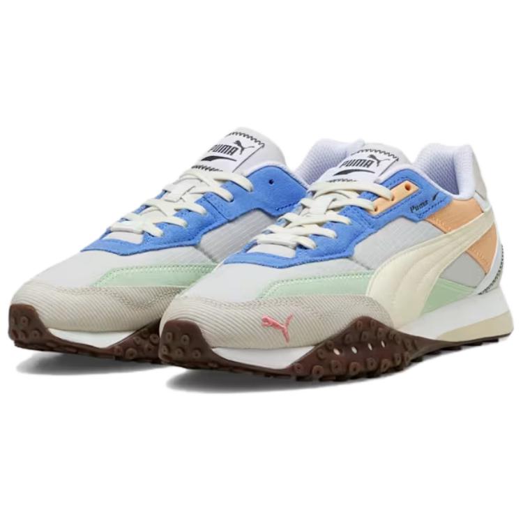 Puma Blktop Rider Удобные Модные Повседневные Кроссовки с Низким Верхом Мужские кроссовки Светло-голубые 395907-01