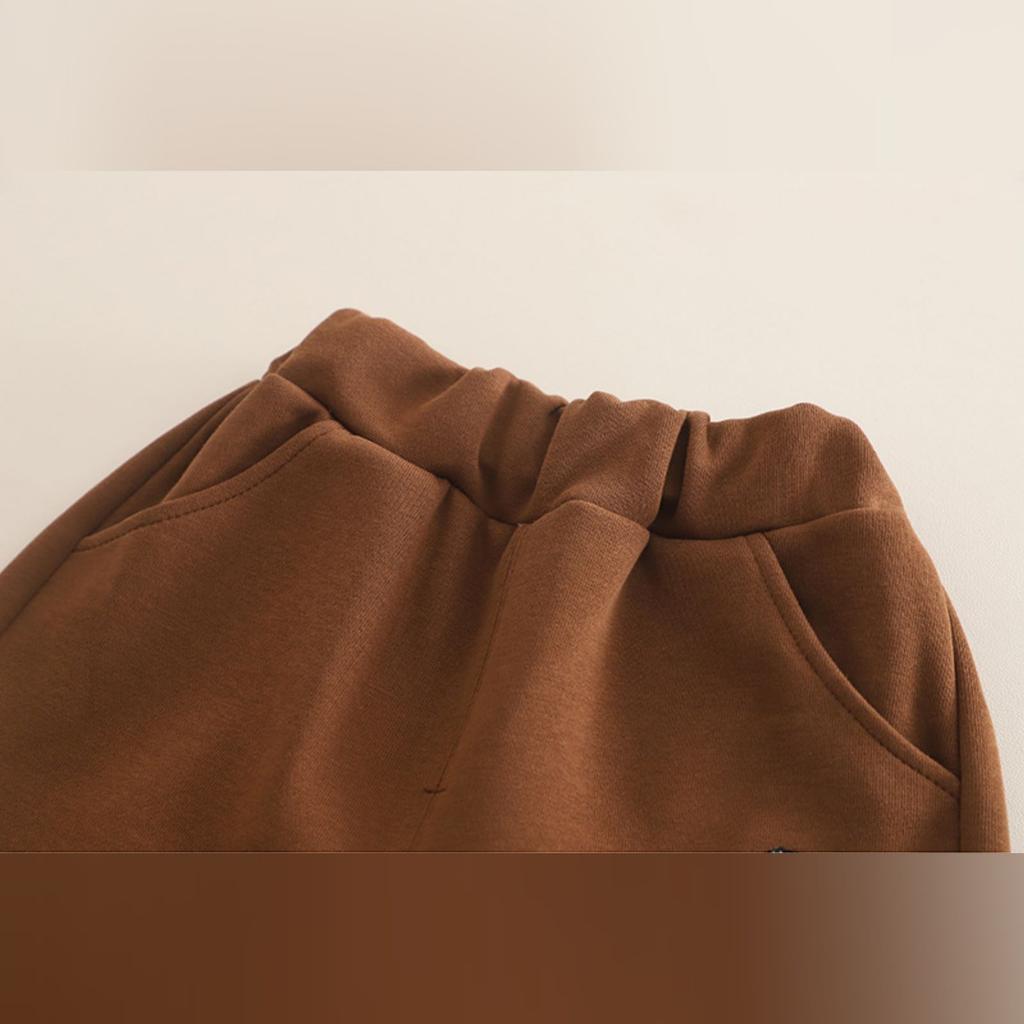 Детский повседневный комплект с длинным рукавом, удобные наряды для повседневной носки