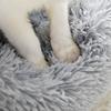 Round Dog Bed Winter Warm Cat Bed Plush Basket for Dog Washable Pet Bed for Small Medium Large Dog Sofa Cat