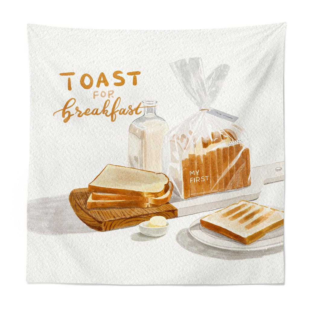 Warm Wall Tapestry Kitchen Dining Room Ambient Tablecloth Photo Backdrop Hanging Cloth Living Room Decorative Wall Hanging
