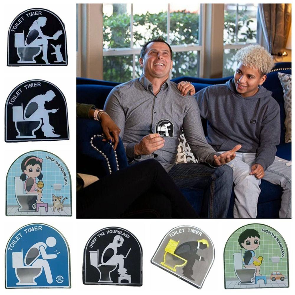 Funny 5-minute Toilet Shape Timer Toilet Shape Toilet Hourglass Dad Christmas Gifts Bathroom