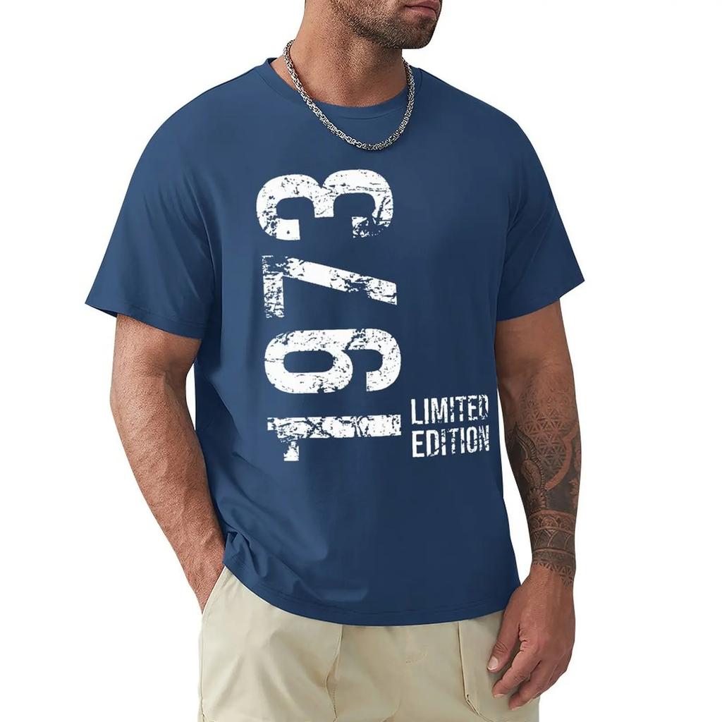 Новинка 50-е 50-е годы ретро винтаж 1973 футболки с рисунком хлопок уличная одежда короткий рукав подарки на день рождения летний стиль футболка мужская