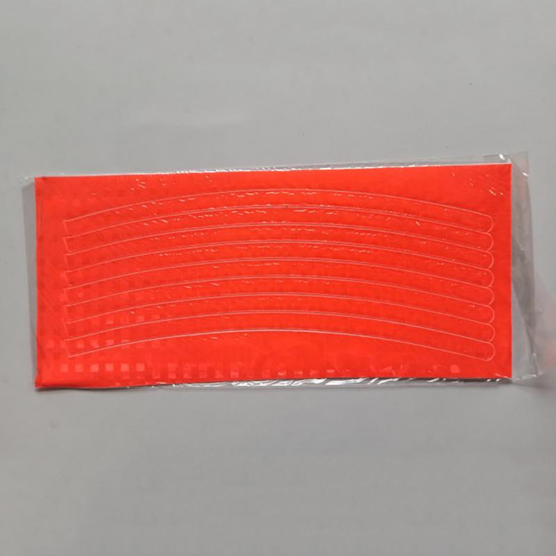 Reflective Tape Stickers Bicycles Electric Bikes Motorcycles Mountain Bikes Steel Rims Spokes Wheels Back Adhesive Strips