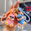 Cross-border Creative AB Rabbit Soft Rubber Pvc Rabbit Keychain Schoolbag Pendant Small Pendant Small Gift Gift