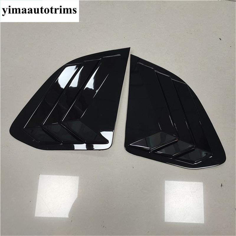 Rear Window Louver Shutter Sun Shade Side Vent Panel Decoration Cover Trim Accessories For Toyota Corolla Cross XG10 - 2025