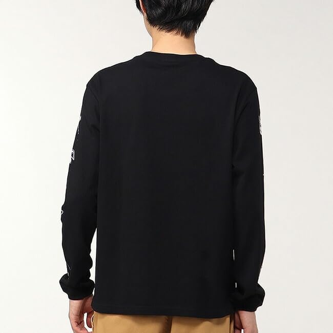 Футболка Retro Space Adventure Brushed Black [Chums] L/S мужская