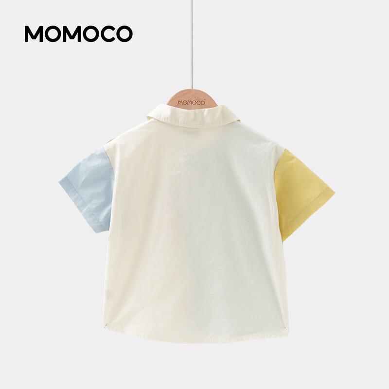 Летняя повседневная рубашка с коротким рукавом для мальчиков MOMOCO