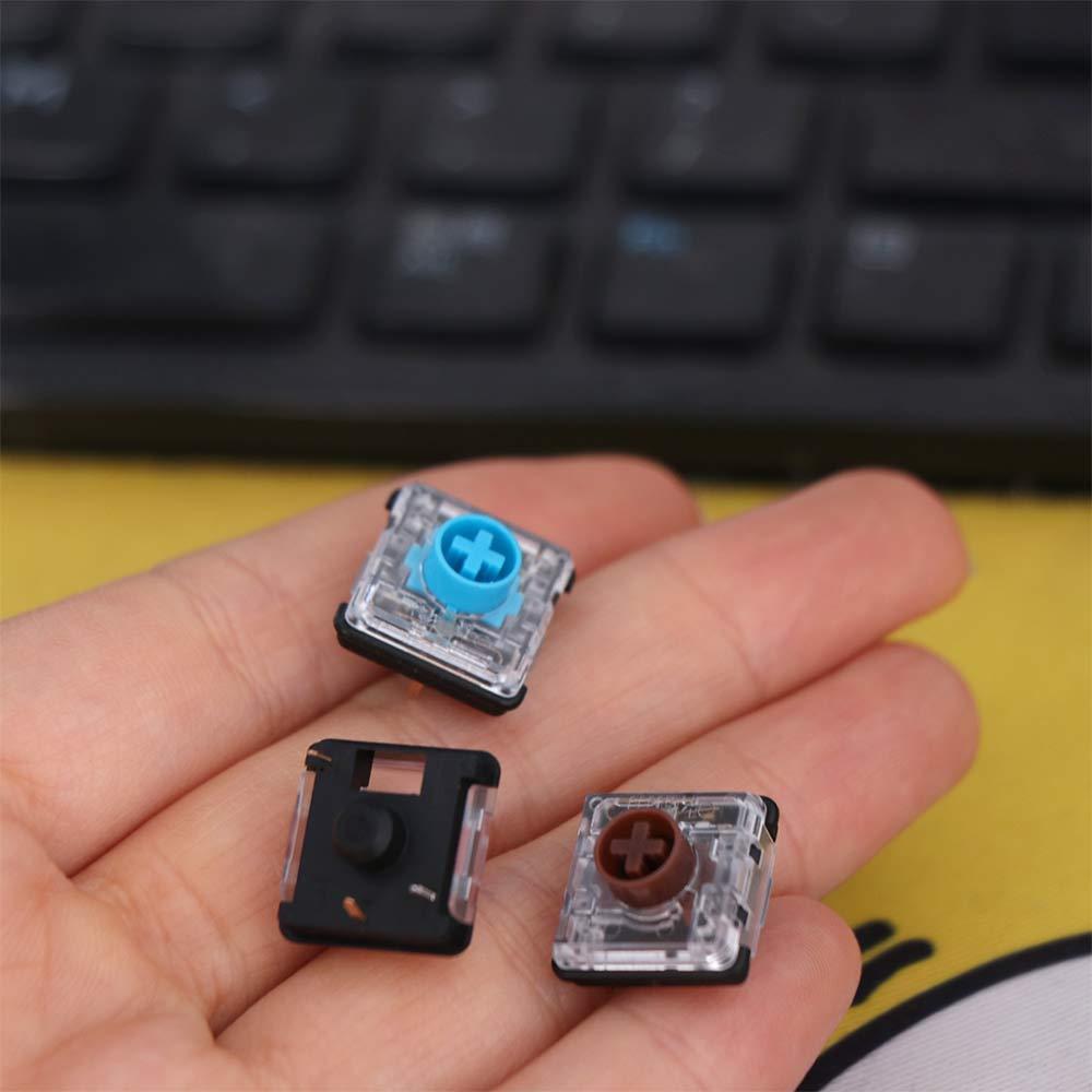 10pcs Acrylic Choc V2 Low Profile Switch High Ultrathin Mini Low RGB Key Keypad Knocking Custom Low Profile Switch