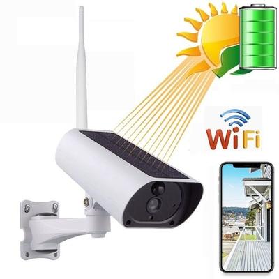 Водонепроницаемая камера безопасности с солнечной панелью Wi-Fi и IP Zoom X