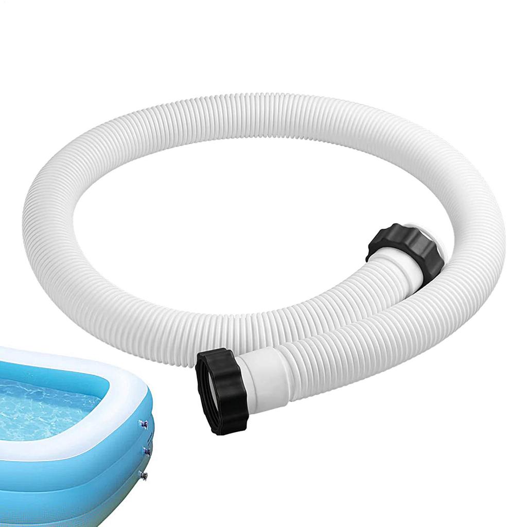 Pool Cleaner Hose Replacement 1.5 Inch Diameter Pool Pump Replacement Hose 59 Inch Long Sand Filters Accessories Water Connector