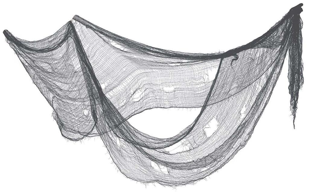 Gray Halloween Spiderweb Mesh 76x228cm