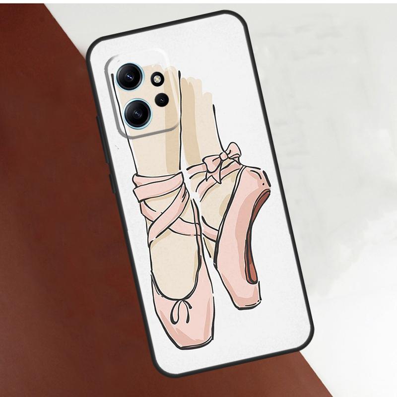 Чехол для танца балета для Xiaomi Redmi Note 14 Pro 10 11 12 13 Pro 11S 12S Чехол для Redmi 15 14C 12C 10C 13C