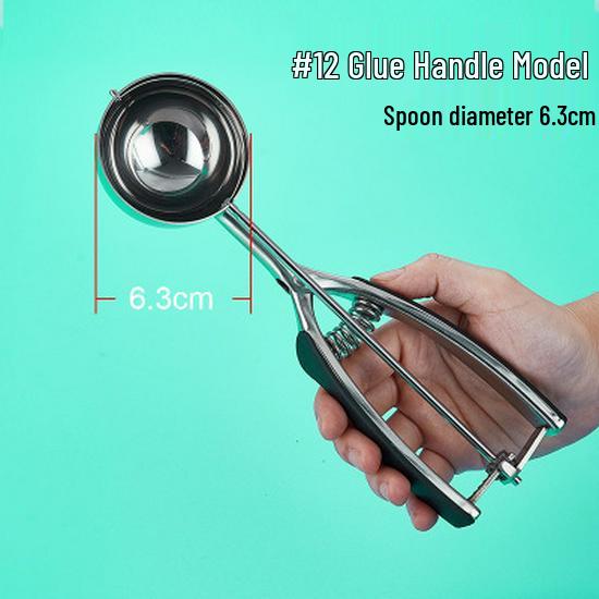 INOX 304 Stainless Steel Ice Cream Scoop/Baller for Hotels & Cafeterias