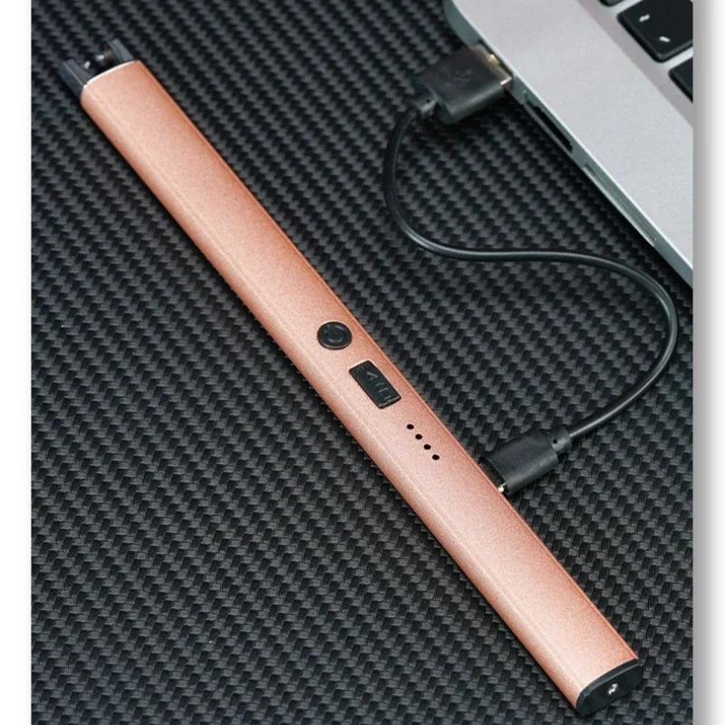 Зажигалка с подзарядкой от USB для кухни, электрическая дуга, ветрозащита, импульсное беспламенное плазменное зажигание, зажигалки для свечей, барбекю на открытом воздухе
