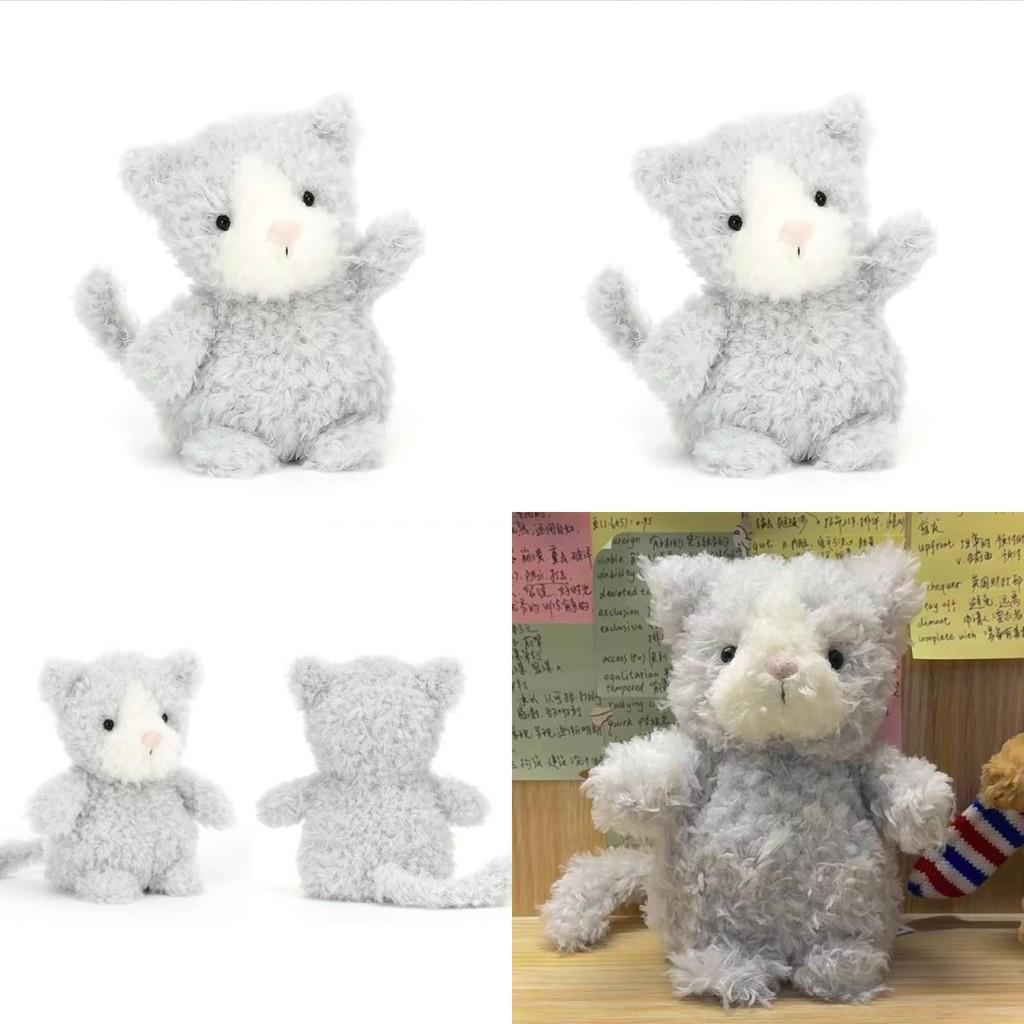 Мягкая игрушка-кошка Jellycat Подарок для детей и подростков Мягкий короткошерстный животный подарок