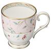 Noritake Кружки (Набор из двух меняющих цвет пар) 320 мл, Цветочный принт, Розовый и Синий Костяной Фарфор, P50755A/4409-56