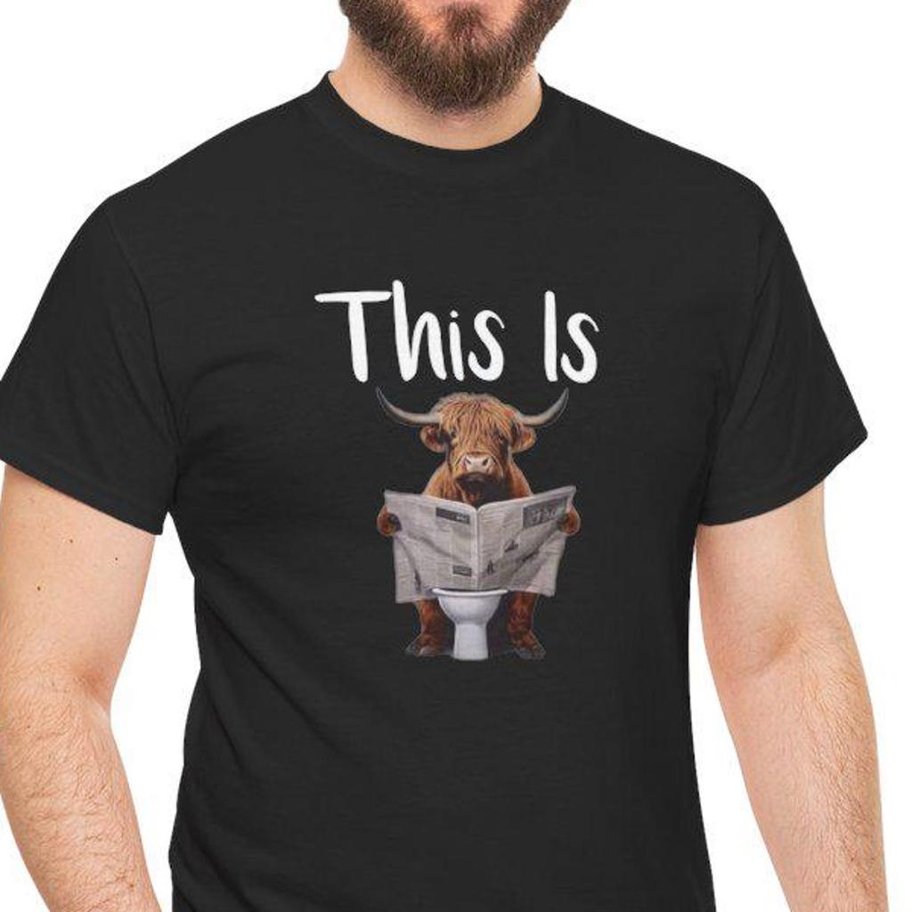 This Is Bull Shit T-Shirt — Funny Graphic Statement Tee