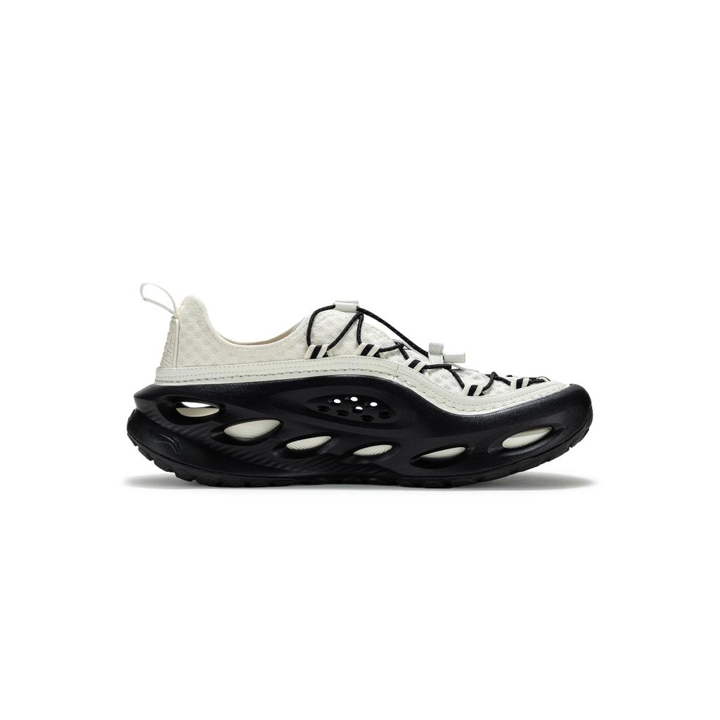Li Ning Youxia Xunye Suixi Повседневные Спортивные Кроссовки Унисекс Кеды Бело-Черный AZGW391-1