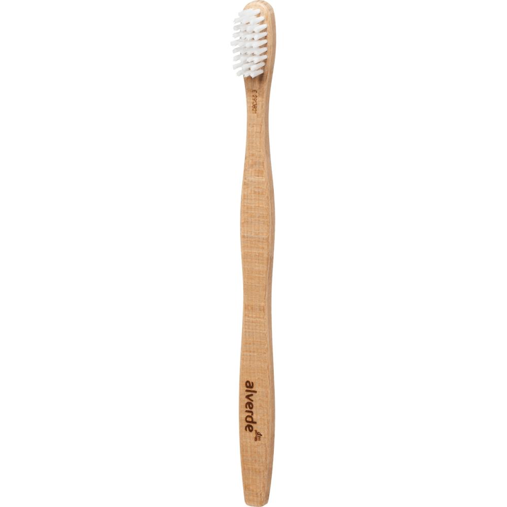 Germany DM Alverde Alverde Nature Cosmetic Wooden Toothbrush Medium 1pc