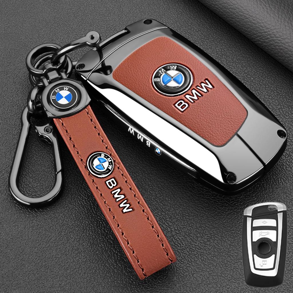 Styling Zinc Alloy Car Key Cover Case Holder For BMW 1 3 7 Series X1 X3 X5 X6 X7 F20 F15 F16 F48 G20 G30 G01 G02 G05 G11 G32 CZ9