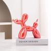 11cm Creative Balloon Dog Abstract Ceramic Ornament Sculpture Study Room Statue Home Office Accessories Decoration Gift