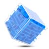 Cubic Maze Toy Kids Plastic Puzzle Game Early Education Children Wonderful Gifts (Blue)