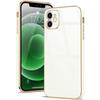 Protective Case - Luxury Fashion - for iPhone 12 - Shockproof - Scratch-Resistant - Gold Edge