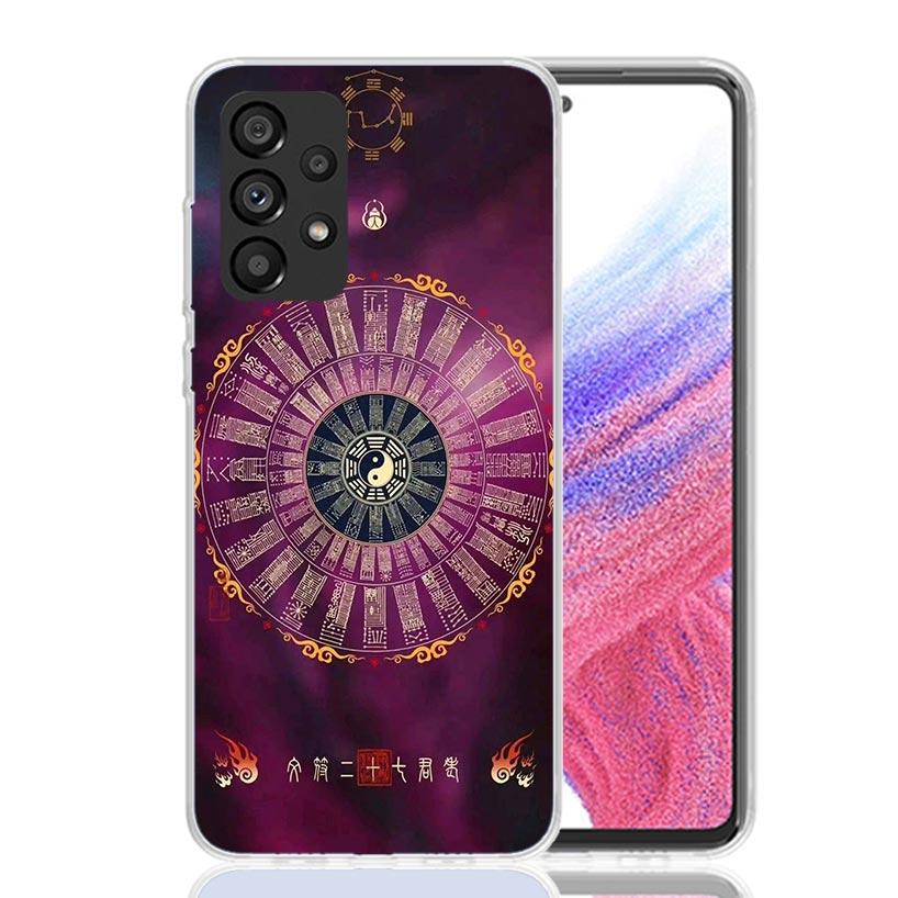 Чехол для телефона 'Жизнь Инь Ян Восемь Триграмм' для Samsung Galaxy A52 A32 A22 A12 A02S A50S A30S A51 A31 AA71 Note 20 Ultra 10 S10 Plus