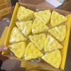 Креативная треугольная сырная игрушка-антистресс с медленным возвратом - Милая имитация еды для снятия стресса и развлечения