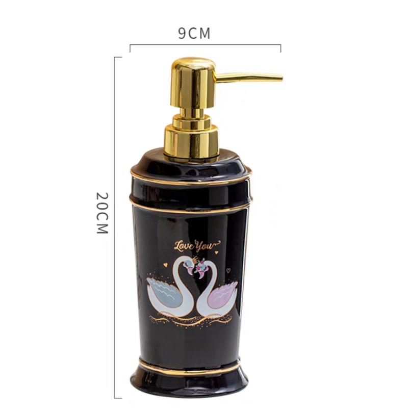 Керамическая бутылка для жидкого мыла Дозатор для мыла Контейнер для мыла Насос для мыла Дозатор для мыла Заправляемая бутылка для мыла