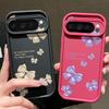 Для Google Pixel 9 Pro Xl 8 Pro 8a противоударный матовый однотонный цветной узор с бантом силиконовый мягкий противоударный чехол