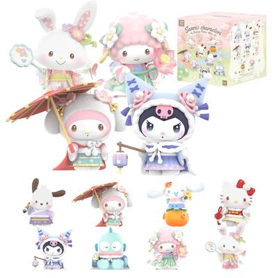 ЛУЧШАЯ ИГРУШКА Sanrio Великолепные костюмы серии «Четыре сезона» Фигурка-гачапон в слепой коробке из мягкого винила ПВХ Подарок на день рождения Китти Куроми Синамонролл Май
