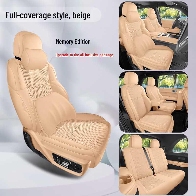 Ideal i8 Suede Saddle Pad: Breathable, Vehicle-Specific, Fully Enclosed, Six-Seater Car Seat Cushion