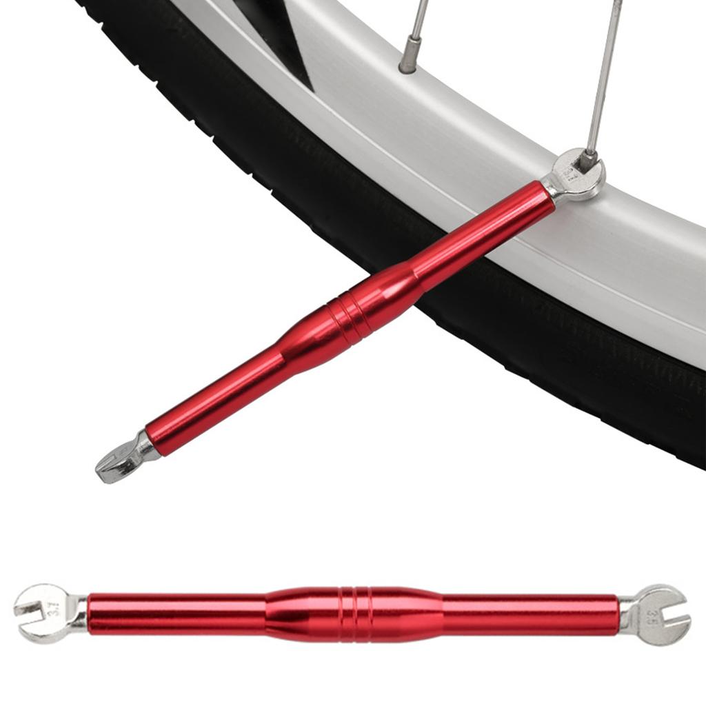 Bicycles Spoke Wrench Portable Bike Wheel Rim Spanner Adjustment Correction Installation Tool Bike Maintenance Tool