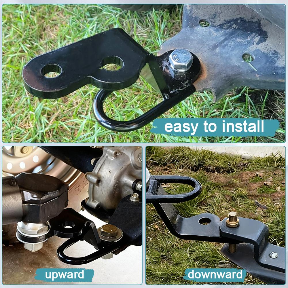Three-Way Receiver Hitch Lawn Mover Hitch Attachments Fit for ATV/UTV