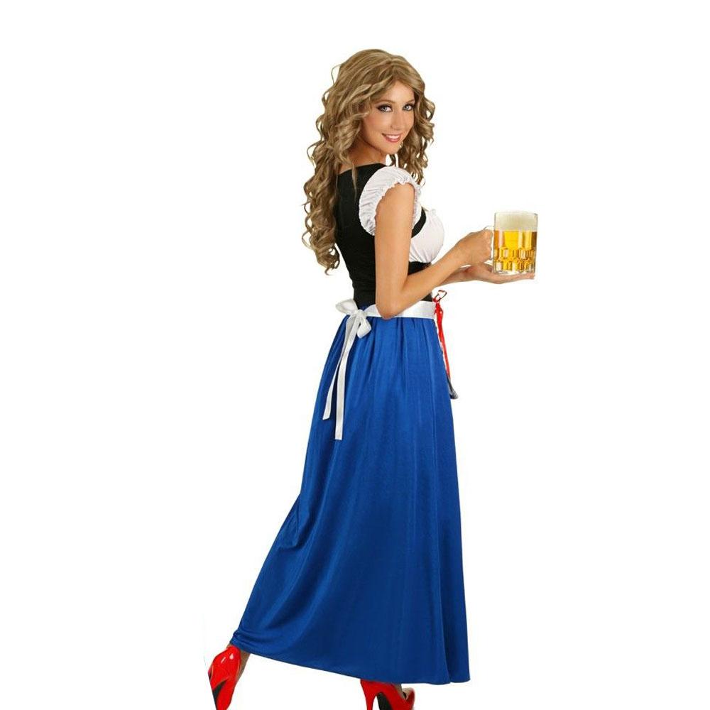 Oktoberfest Beer Maid Peasant Dress Costume German Bar Maid Traditional Dirndl Dress Bavarian Carnival Outfit
