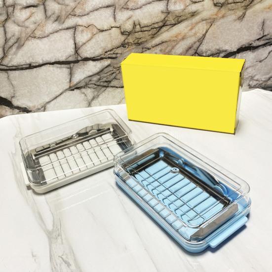 Коробка для резки масла с прозрачной крышкой, пищевая столешница, контейнер для масла, ящик для хранения, кухонные аксессуары