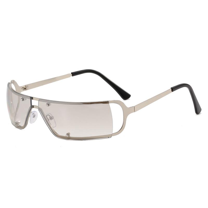 Квадратные женские солнцезащитные очки Y2K, винтажные маленькие прямоугольные линзы, женские солнцезащитные очки в стиле ретро, ​​мужские очки в стиле ретро, ​​очки с технологиями будущего