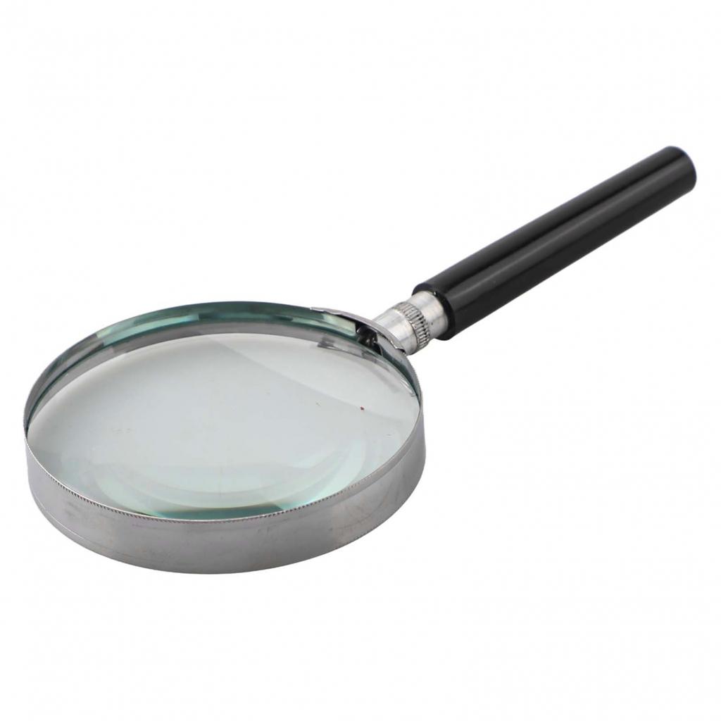 100mm Lens 5X Magnification Handheld Magnifier Magnifying Glass