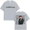 Футболка с принтом рэпера Yungblud Унисекс Женская одежда Оверсайз Готическая футболка Высококачественная футболка с коротким рукавом Хип-хоп Топы Уличная одежда