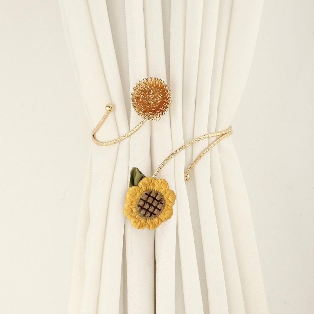 Hollow Butterfly Floral Curtain Tie Back Metal Curtain Tiebacks Dining Room