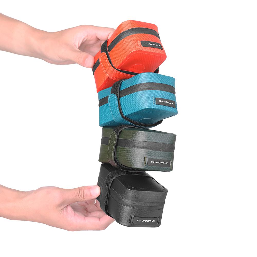 Велосипедная седельная сумка Rhinowalk, легкая и водонепроницаемая сумка для велосипедного сиденья под сиденьем, велосипедный инструмент