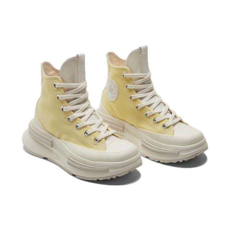 Converse Run Star Legacy CX High Soft Sunshine Unisex Sneakers Yellow Black Egret A00872C
