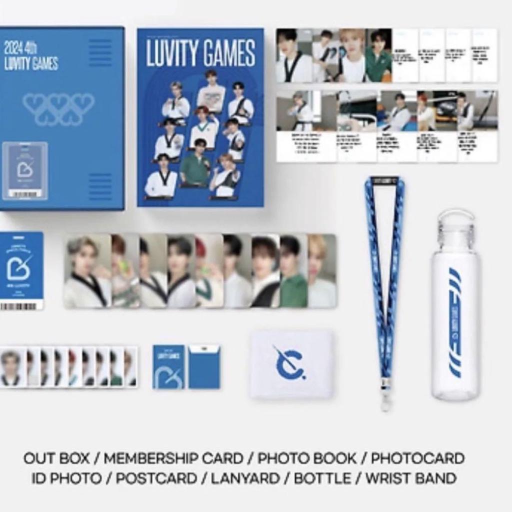 [Б/У] CRAVITY Корейский FC LUVITY 4-го поколения фан-клубный комплект